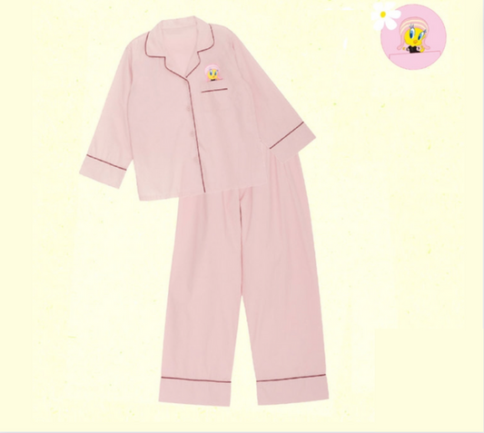 TWEETY x IU PAJAMAS SET - VER. 1 (PINK)