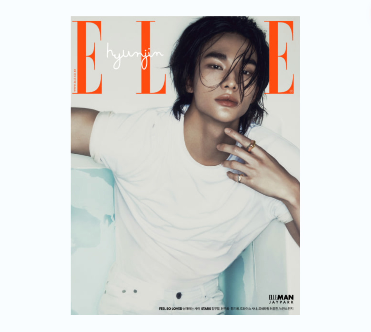 Stray Kids - Hyunjin Elle Magazine 2024 May