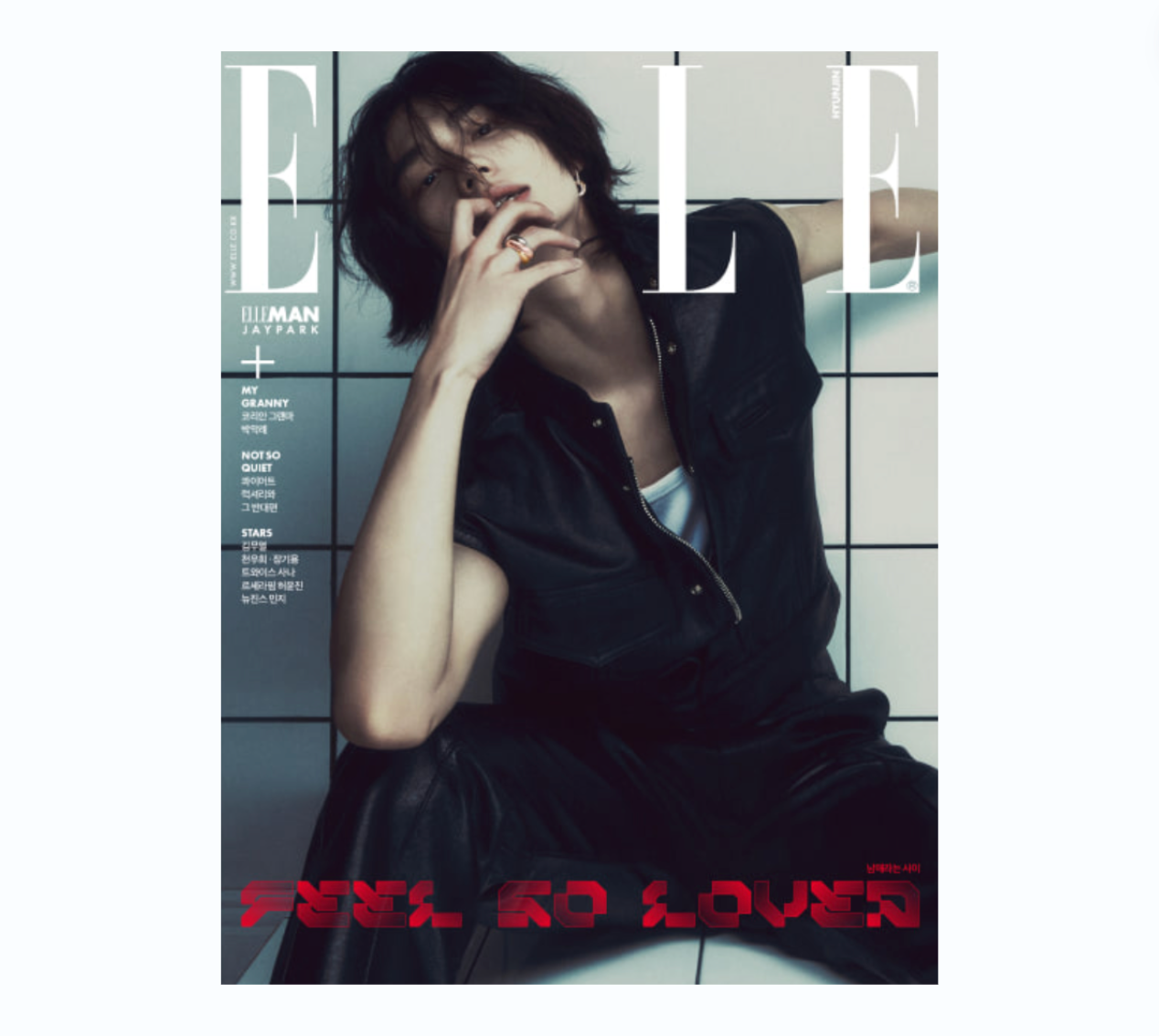 Stray Kids - Hyunjin Elle Magazine 2024 May