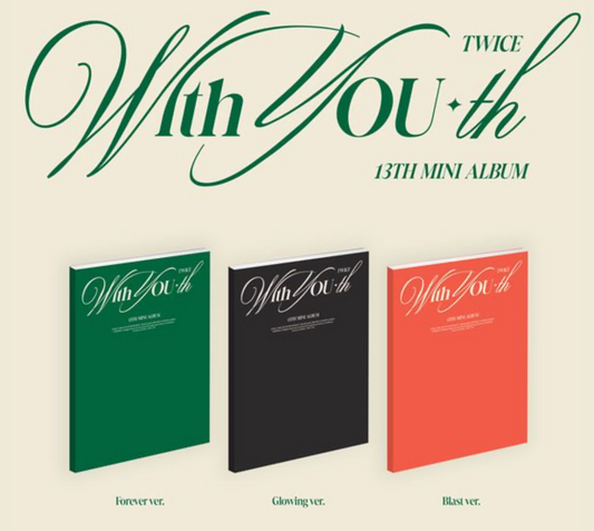 TWICE - 13TH MINI ALBUM [With YOU-th] (Random Ver.)